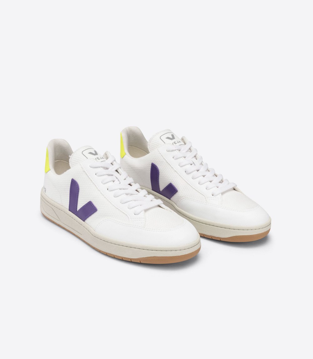 Tenis Veja Mujer - V-12 B-Mesh - Blancos - 371SXUCOZ